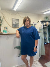 Load image into Gallery viewer, Round Neck T-Shirt Dress