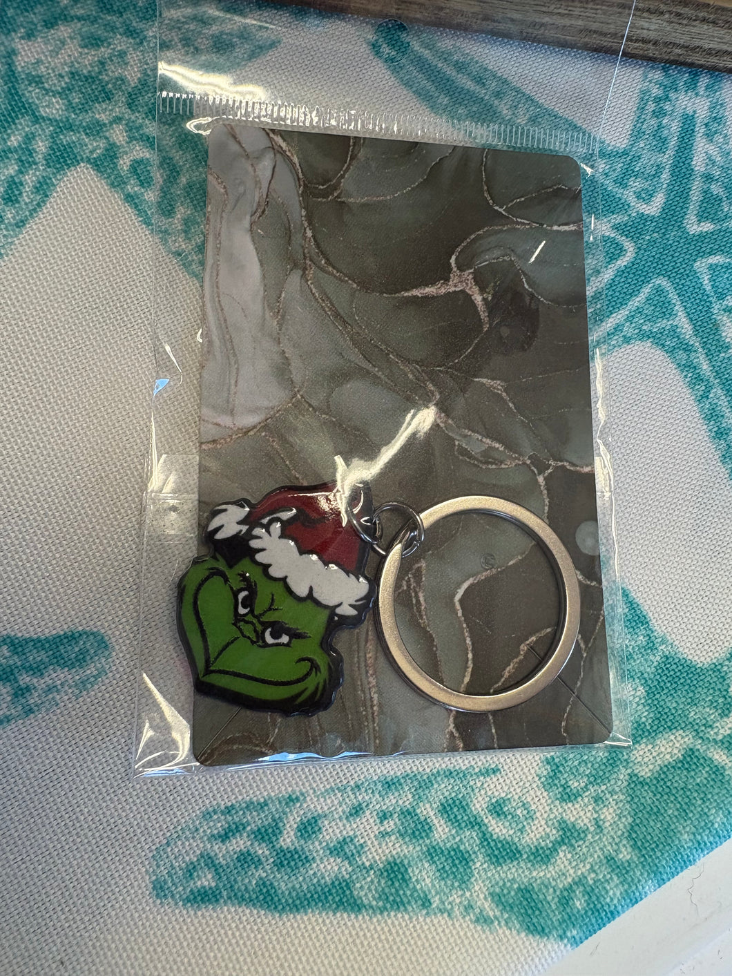 Grinch Acrylic Keychain