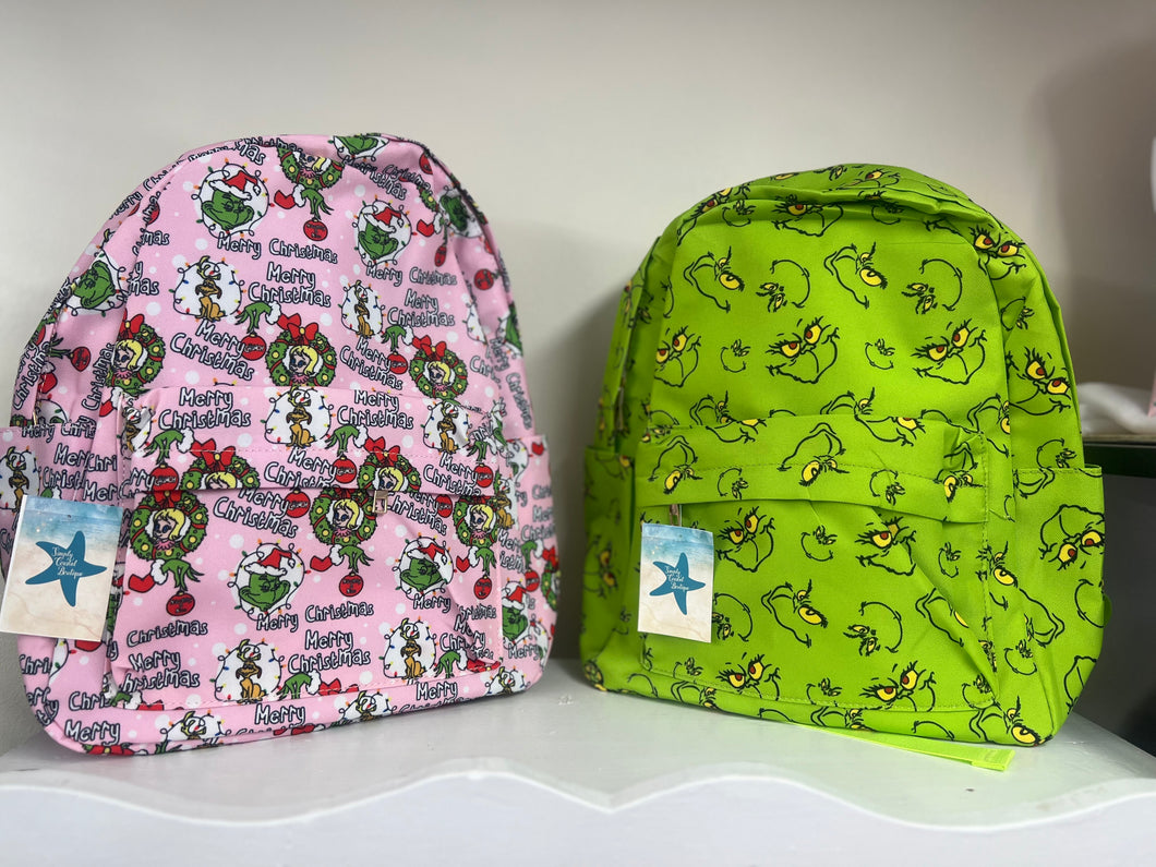 Grinch Backpacks