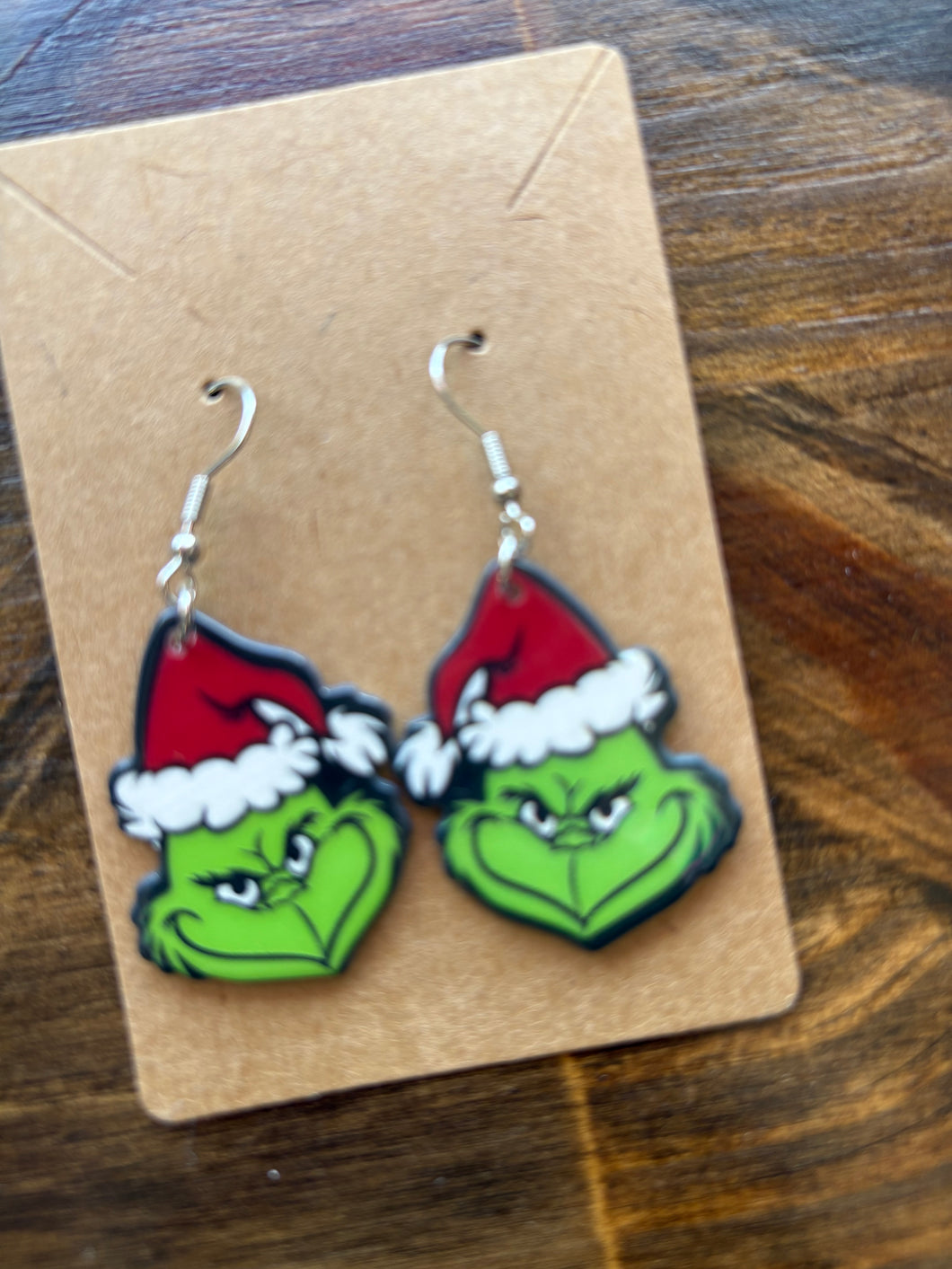 Mean One Acrylic Earrings