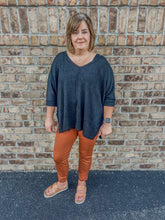 Load image into Gallery viewer, 3/4 Sleeve Waffle Top
