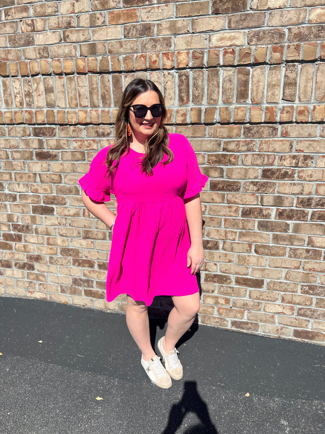 Ruffle Babydoll dress