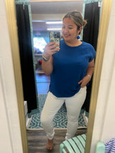 Load image into Gallery viewer, Gauze Round Neck Top
