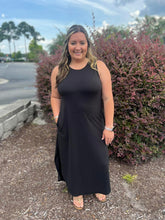 Load image into Gallery viewer, Brushed DTY Side Slit Dress
